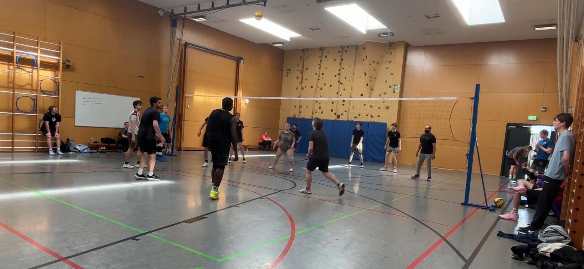 Blackout Volleyball Club action shot